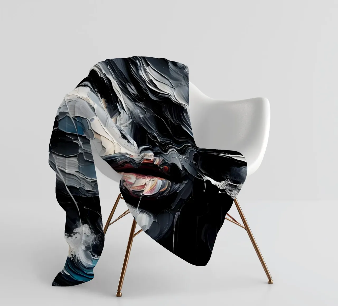 DONKERE GOLVEN fleecedeken van ARTOMATIC