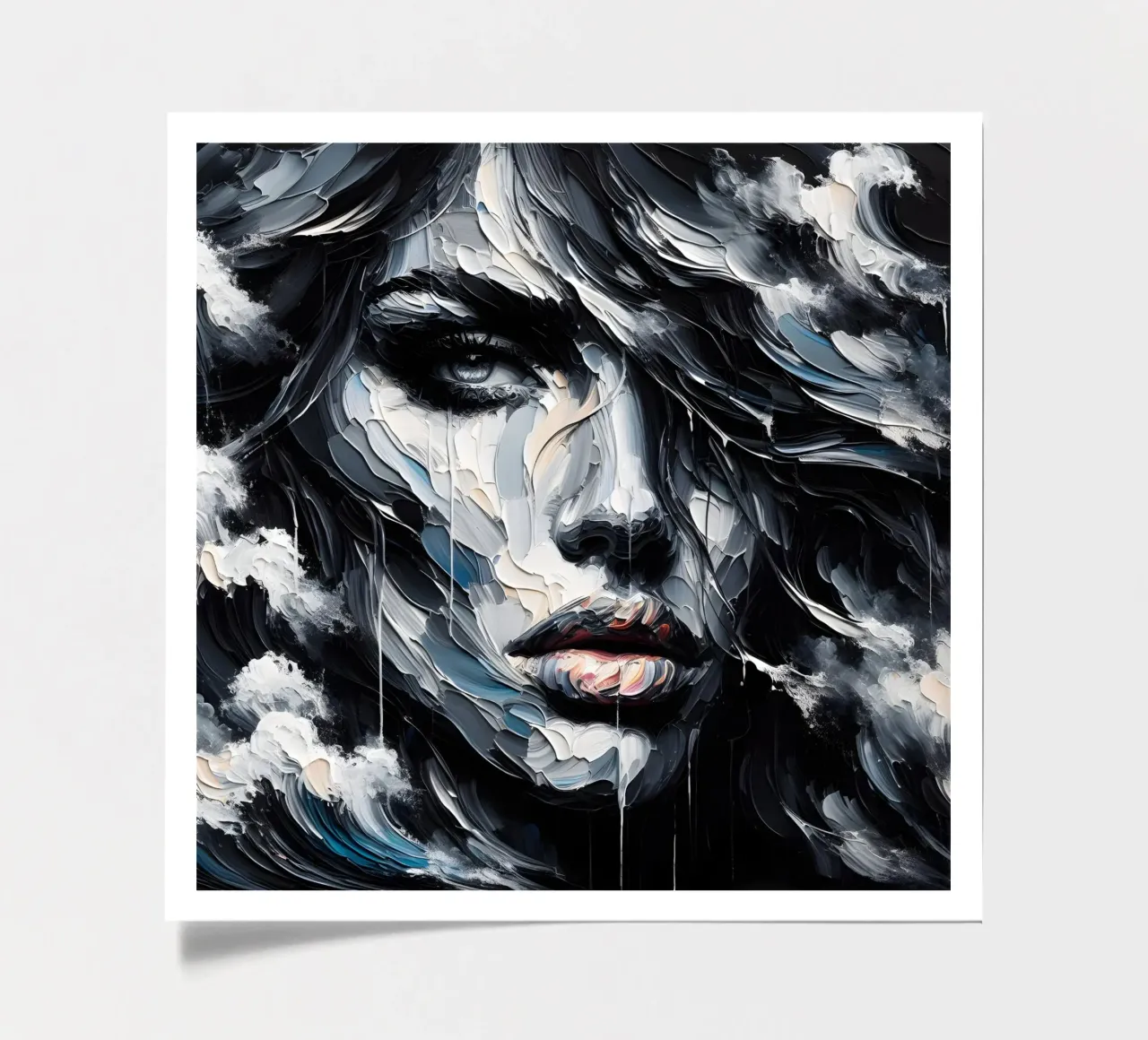 DARK WAVES sticker sheet by ARTOMATIC