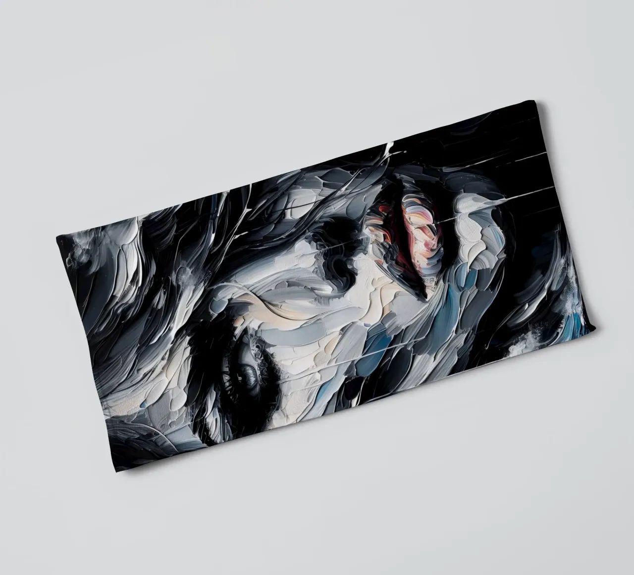 DARK WAVES towel by ARTOMATIC