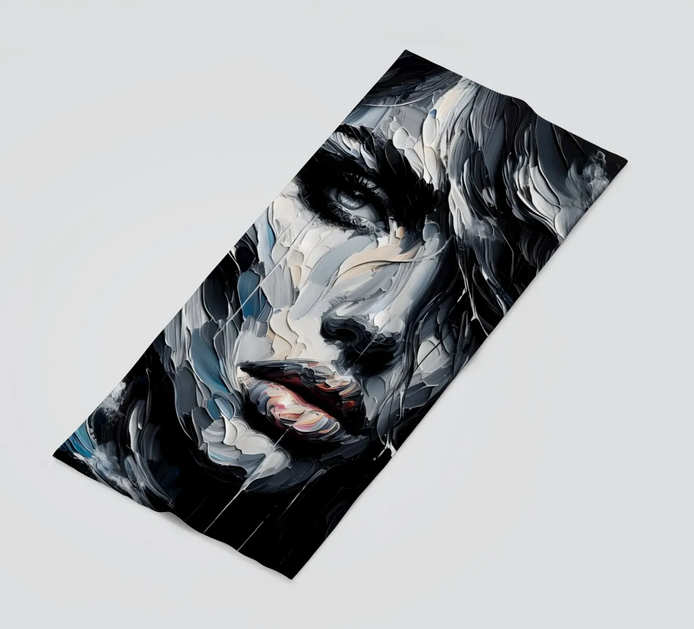 DARK WAVES Strandtuch von ARTOMATIC