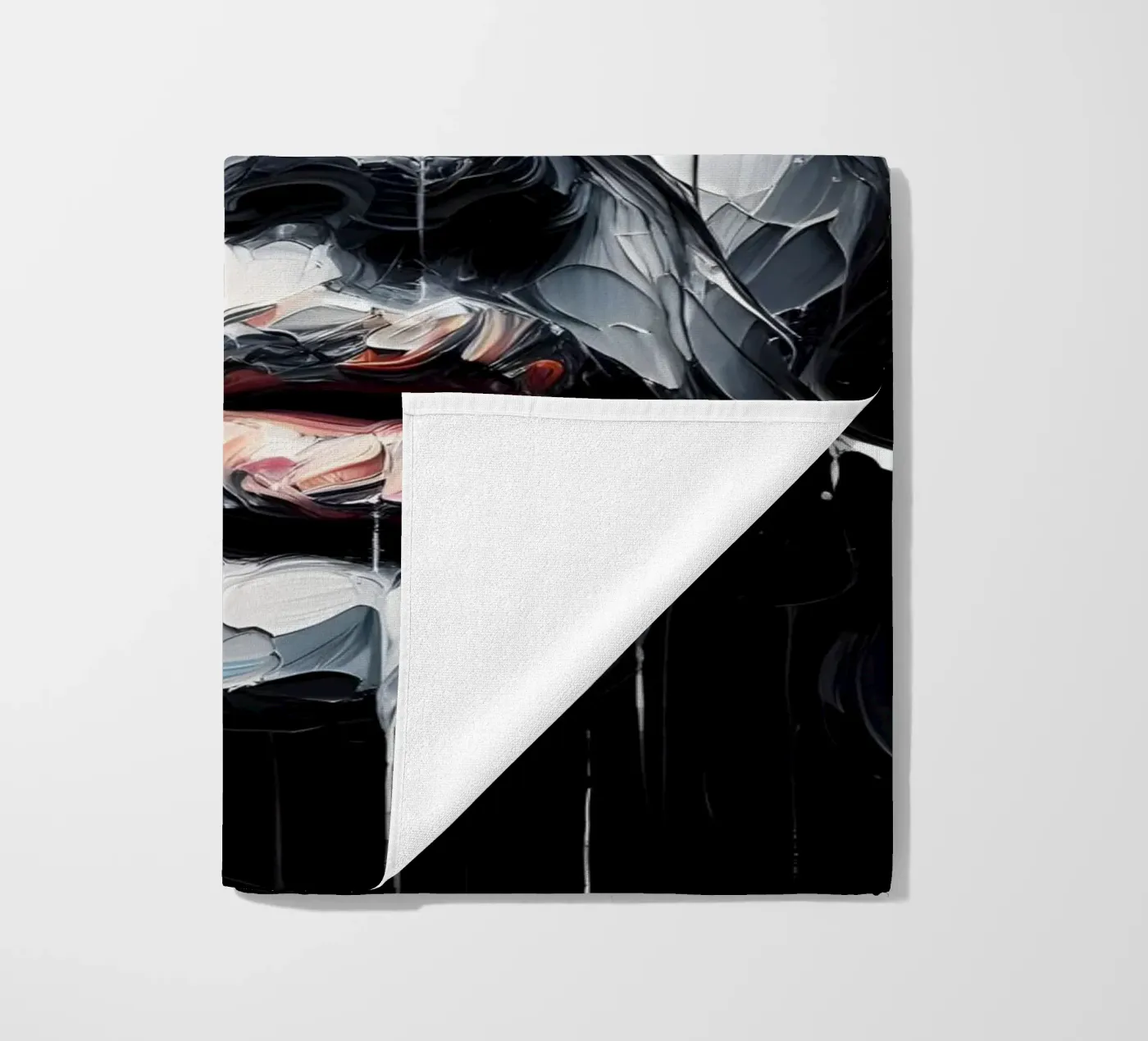 DARK WAVES Strandtuch von ARTOMATIC