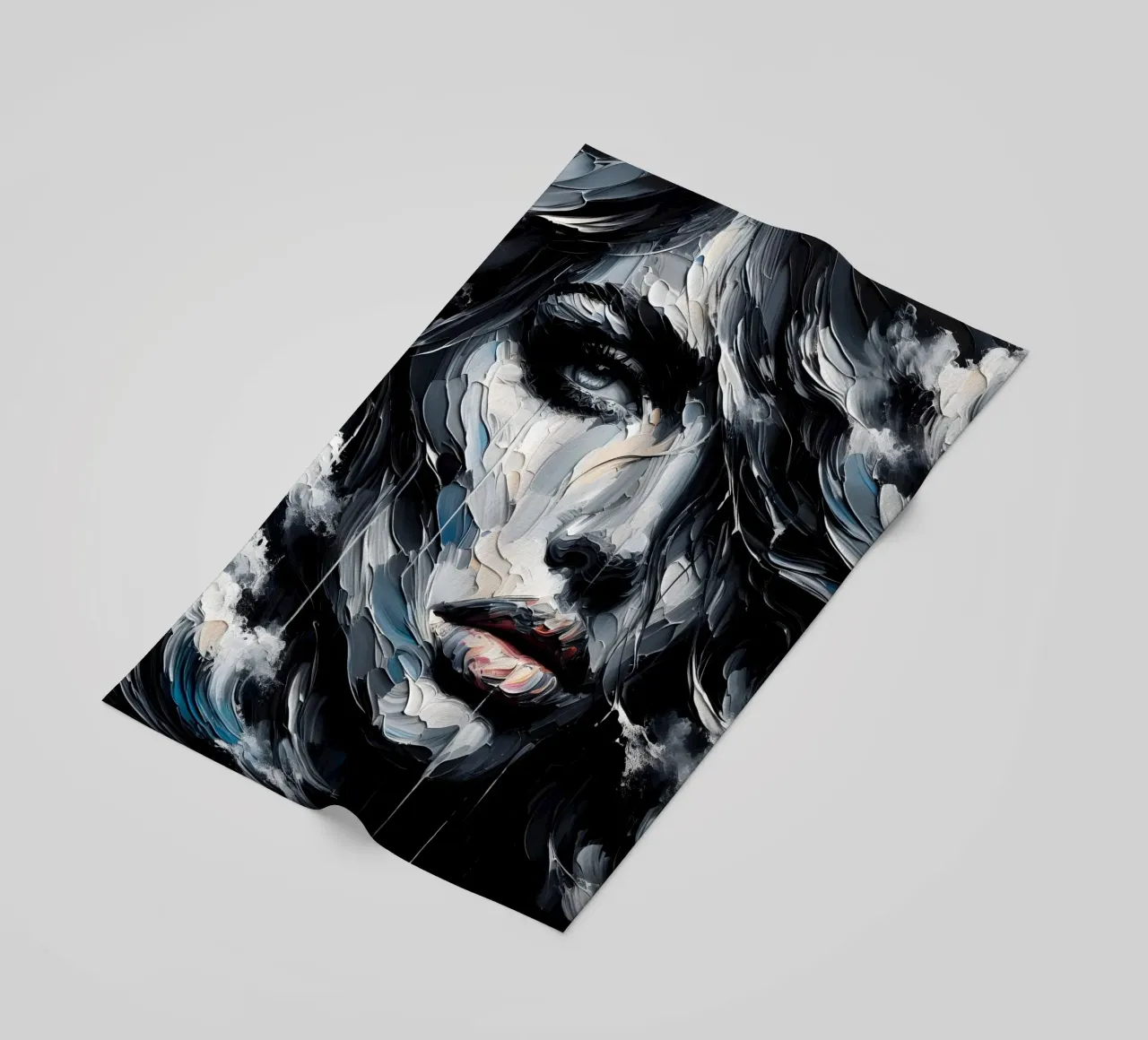 DONKERE GOLVEN strandhanddoek van ARTOMATIC