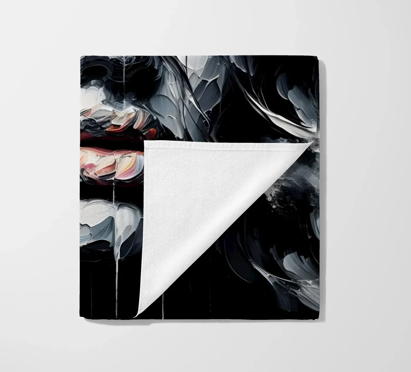 DARK WAVES Strandtuch von ARTOMATIC