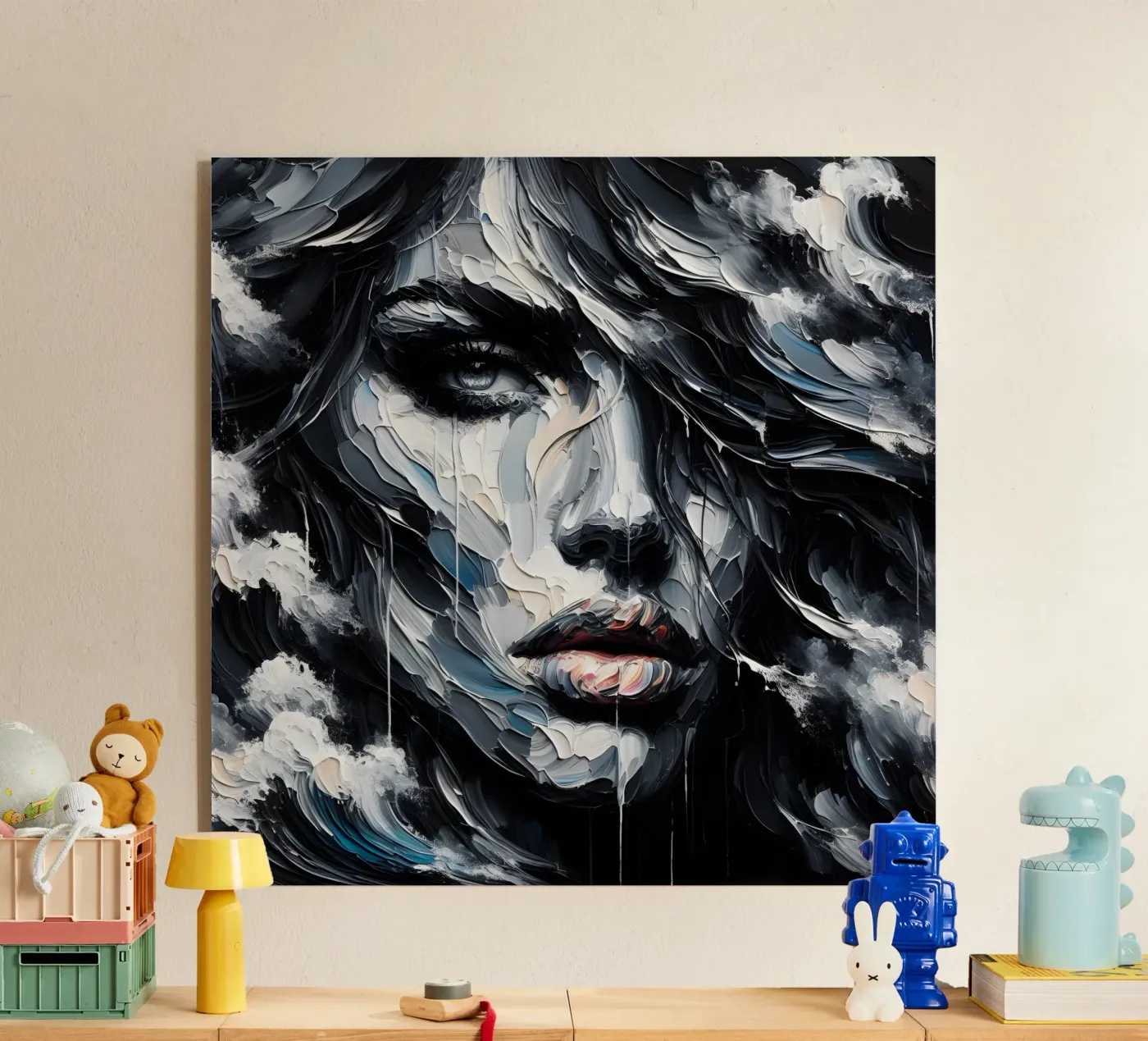 DARK WAVES acrylic glass by ARTOMATIC