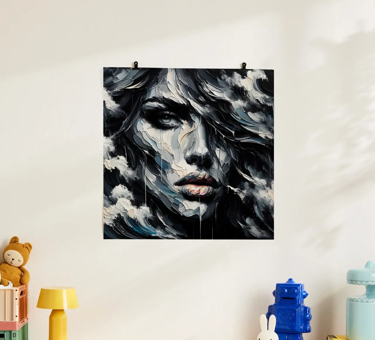 DARK WAVES poster by ARTOMATIC