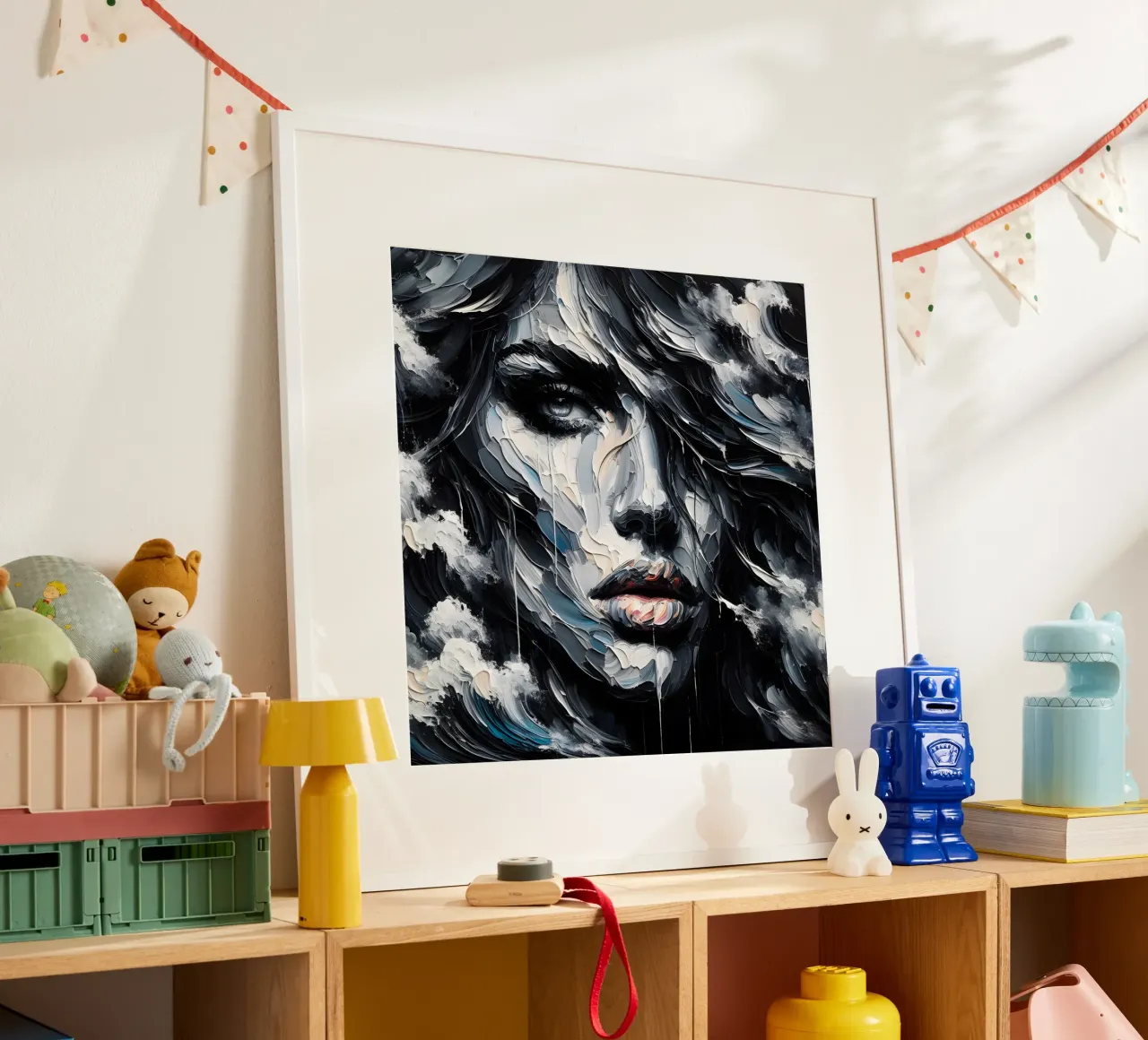 DARK WAVES poster by ARTOMATIC