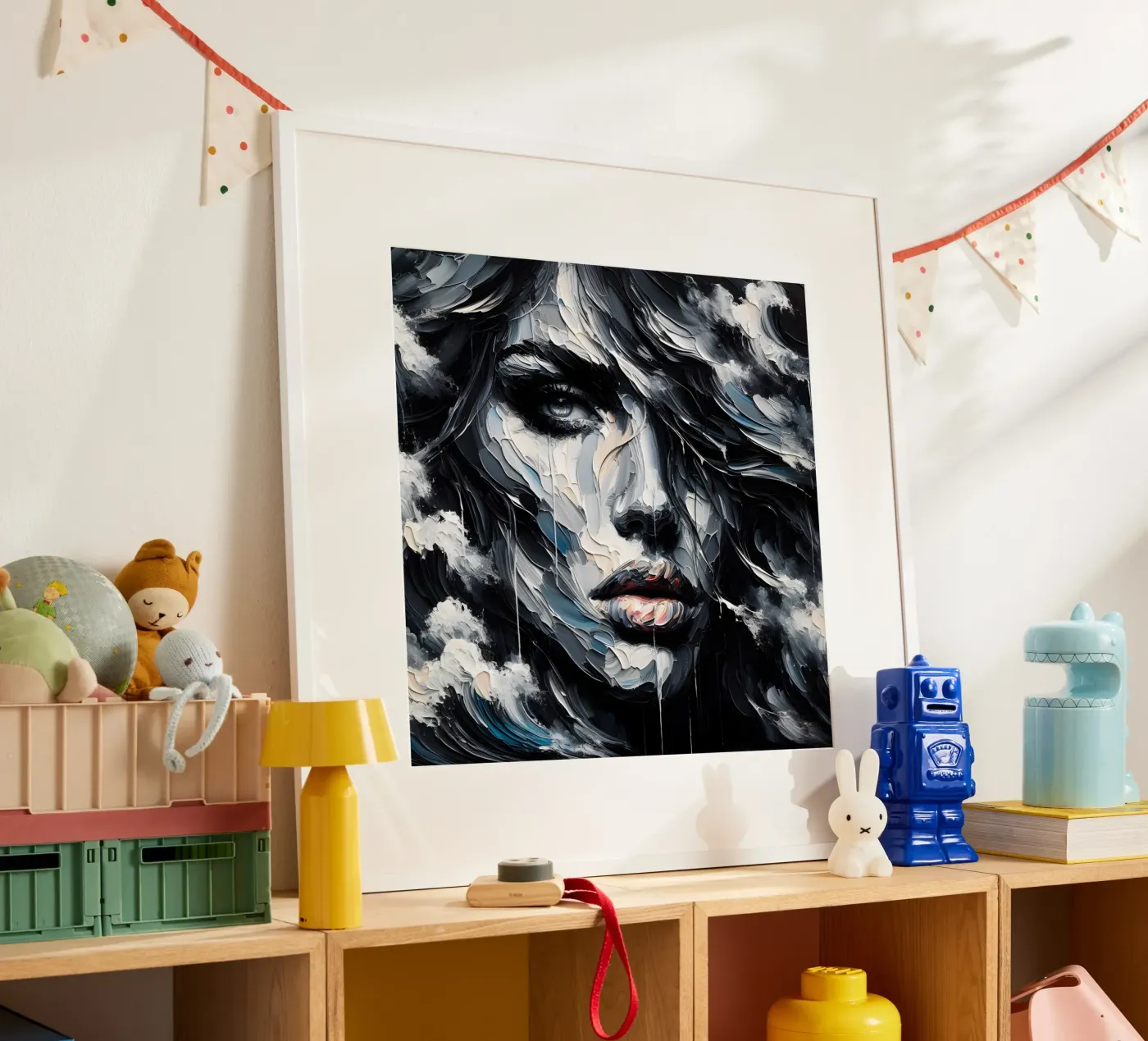 DARK WAVES Poster von ARTOMATIC