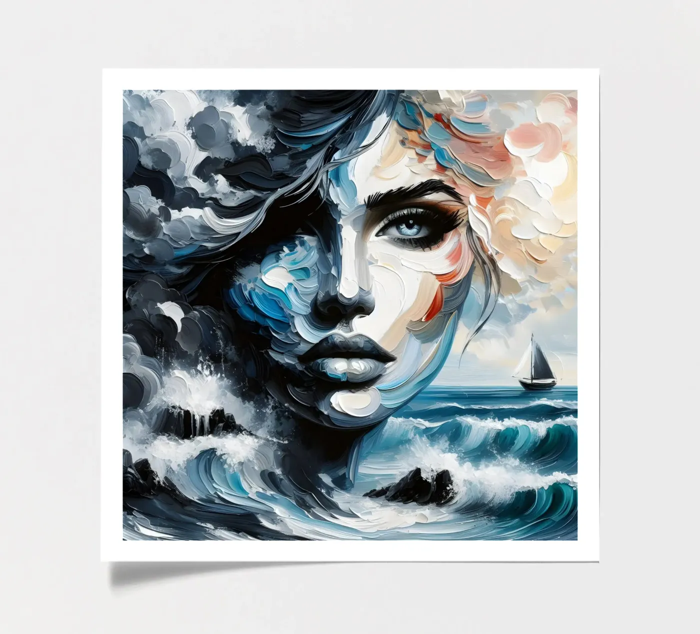 Wave Goodbye sticker sheet by ARTOMATIC