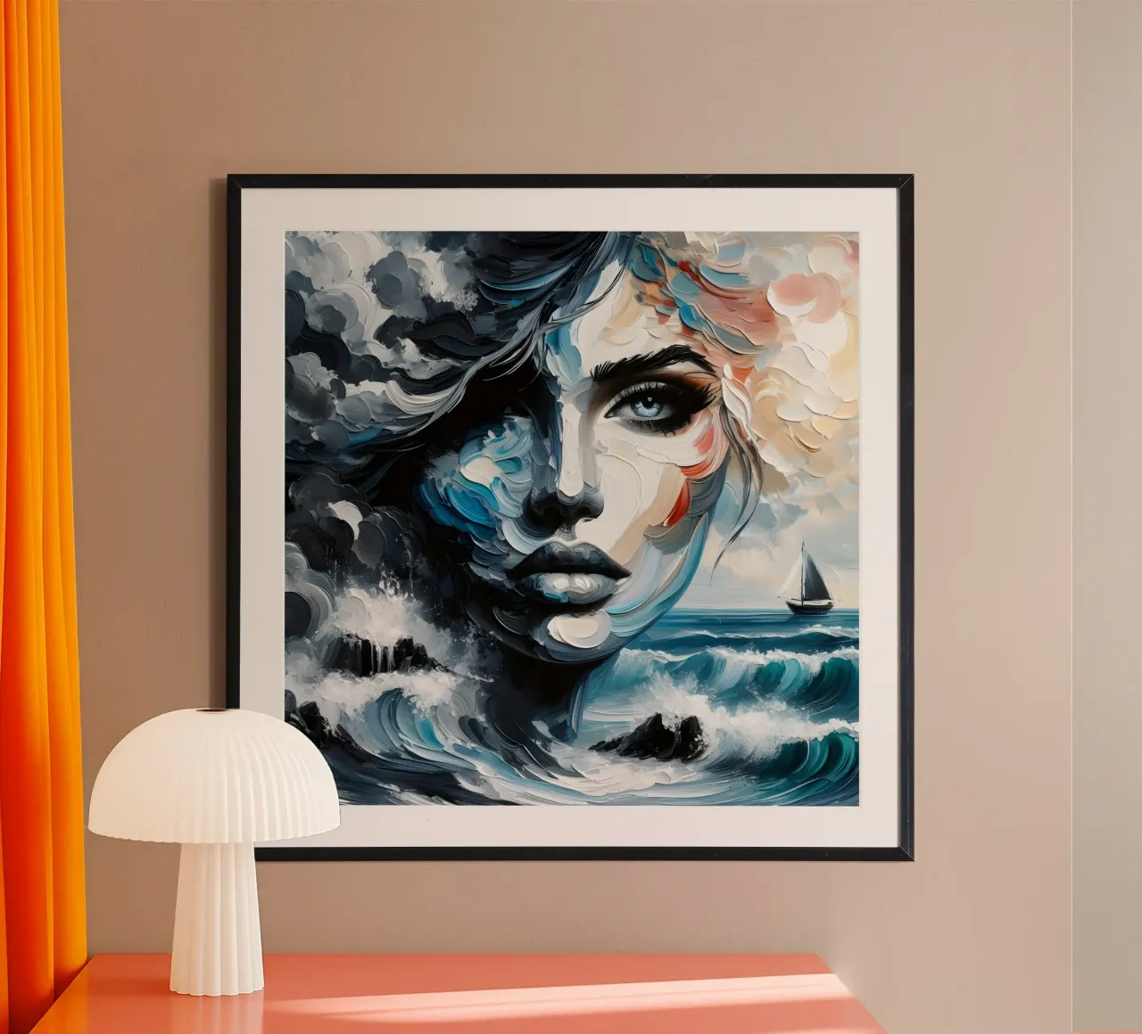 Wave Goodbye poster da ARTOMATIC