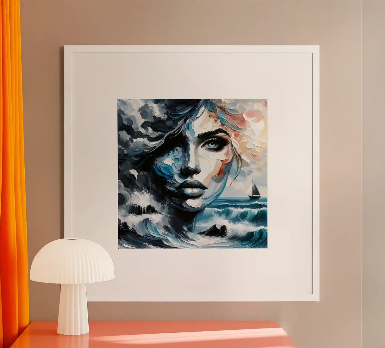 Wave Goodbye poster da ARTOMATIC