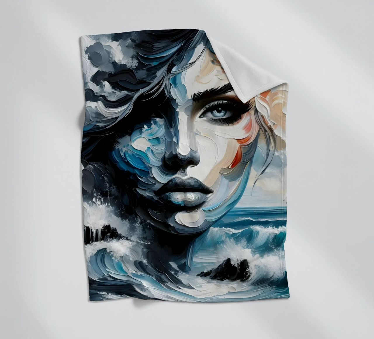 Wave Goodbye coperta in pile da ARTOMATIC