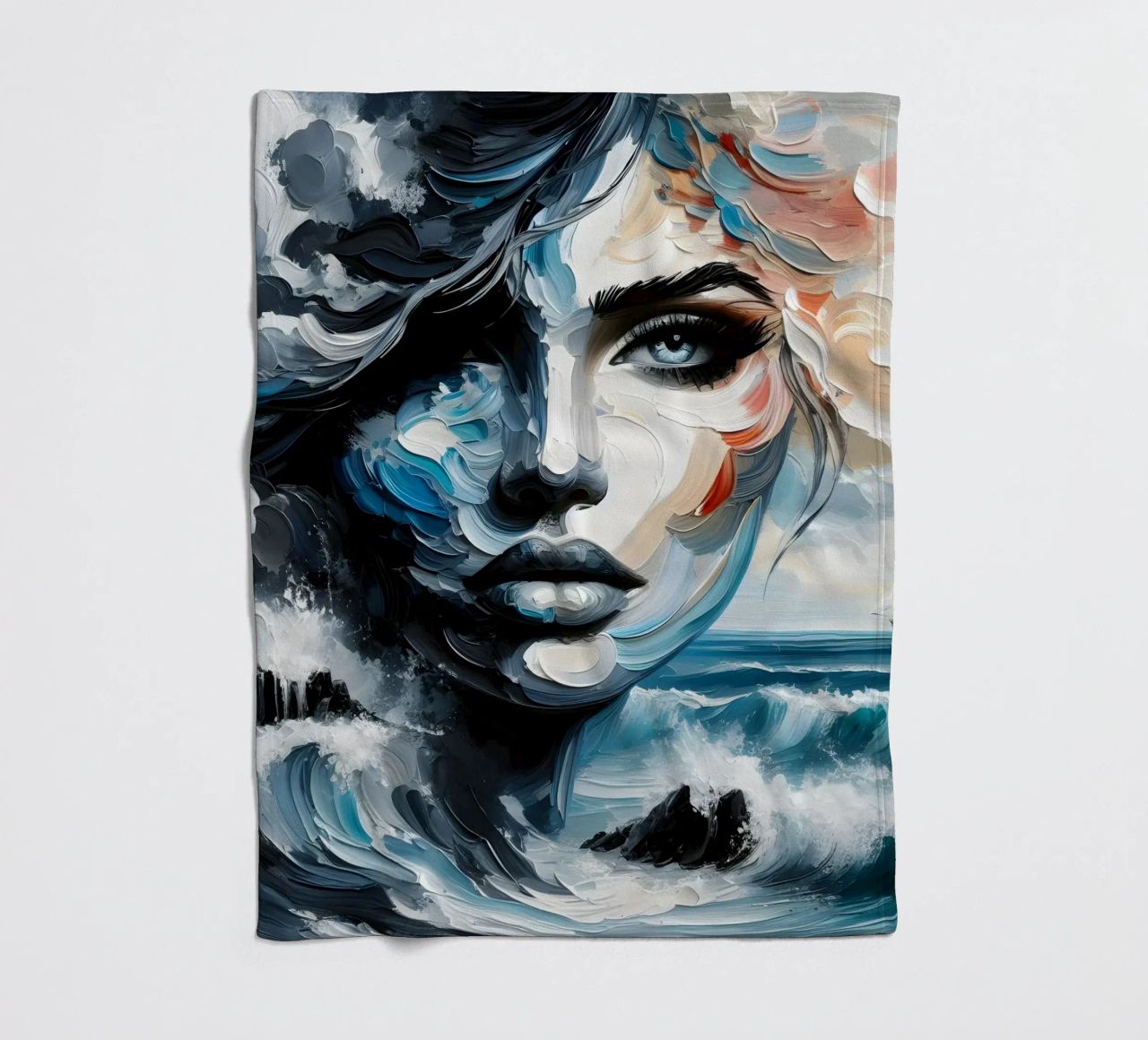 Wave Goodbye coperta in pile da ARTOMATIC