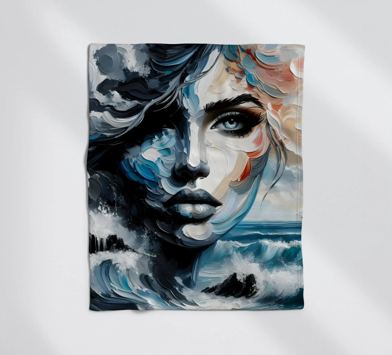 Wave Goodbye coperta in pile da ARTOMATIC