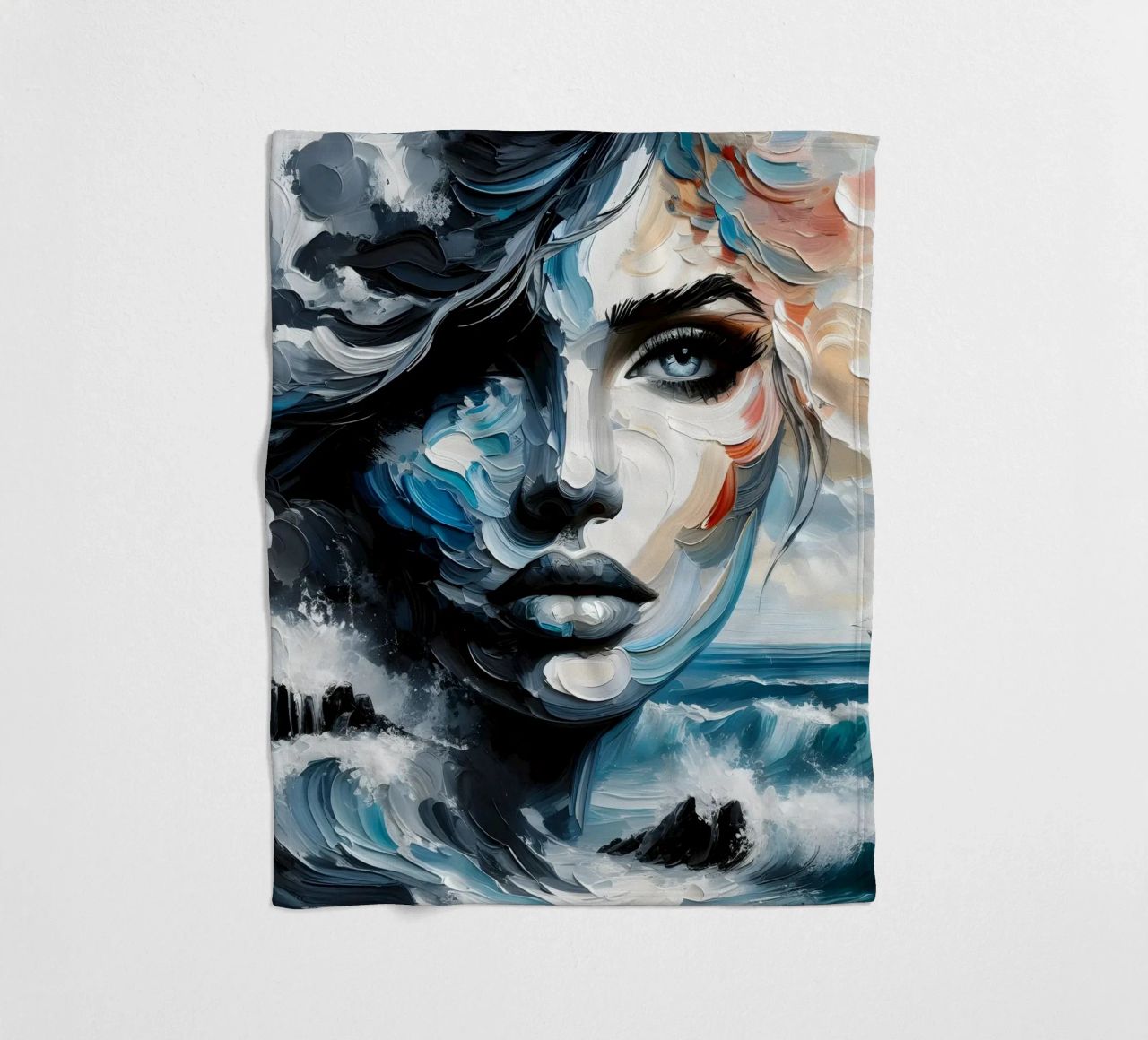 Wave Goodbye coperta in pile da ARTOMATIC