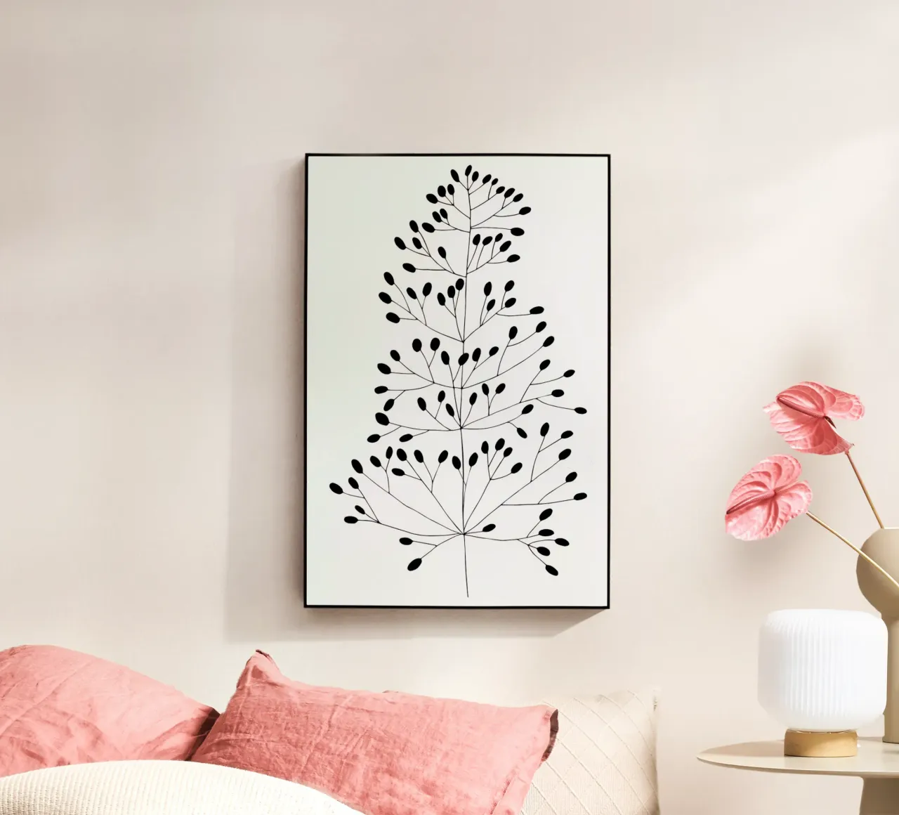 Felsenstraussgras plexiglass da Studio Karamelo