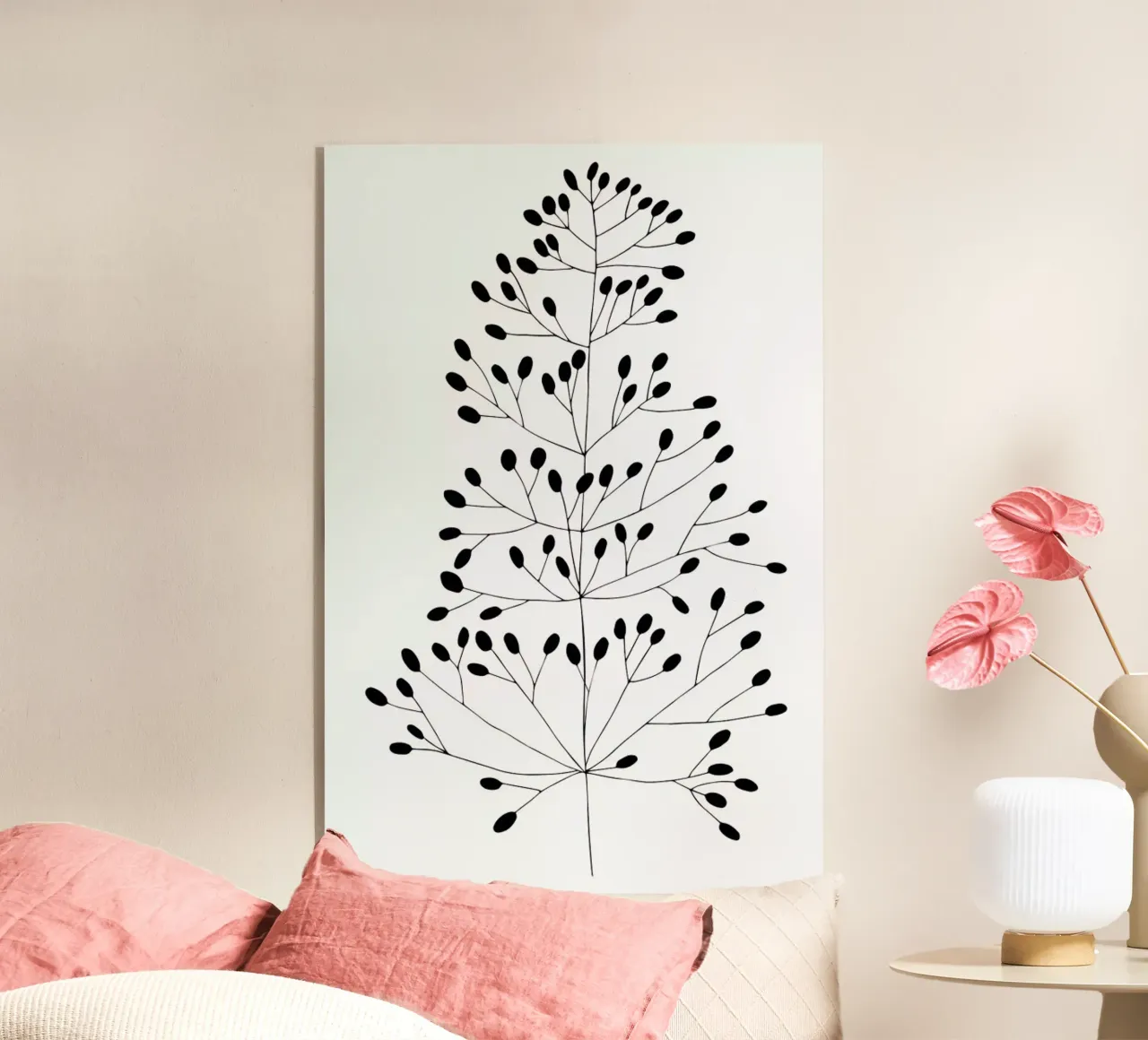 Felsenstraussgras plexiglass da Studio Karamelo