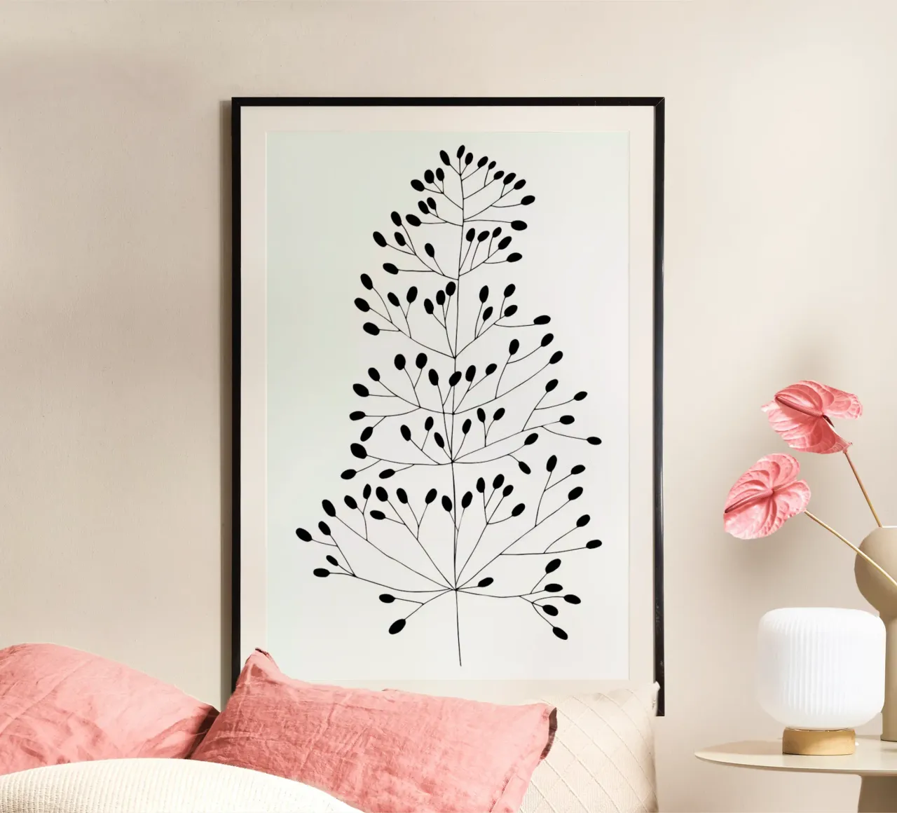 Felsenstraussgras poster da Studio Karamelo