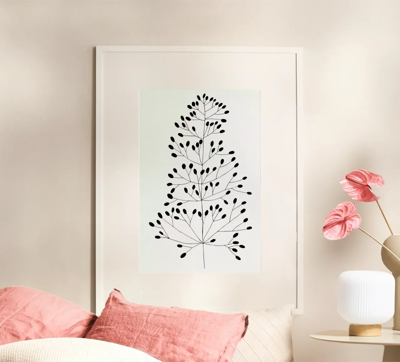 Felsenstraussgras poster da Studio Karamelo