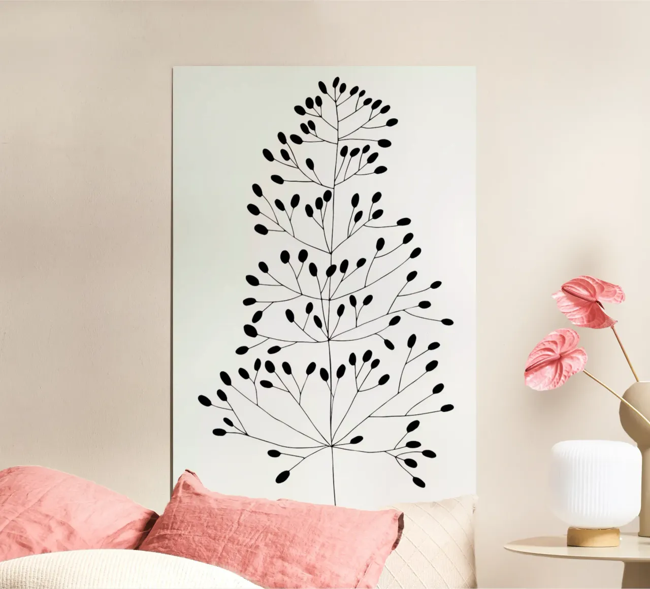 Felsenstraussgras poster da Studio Karamelo