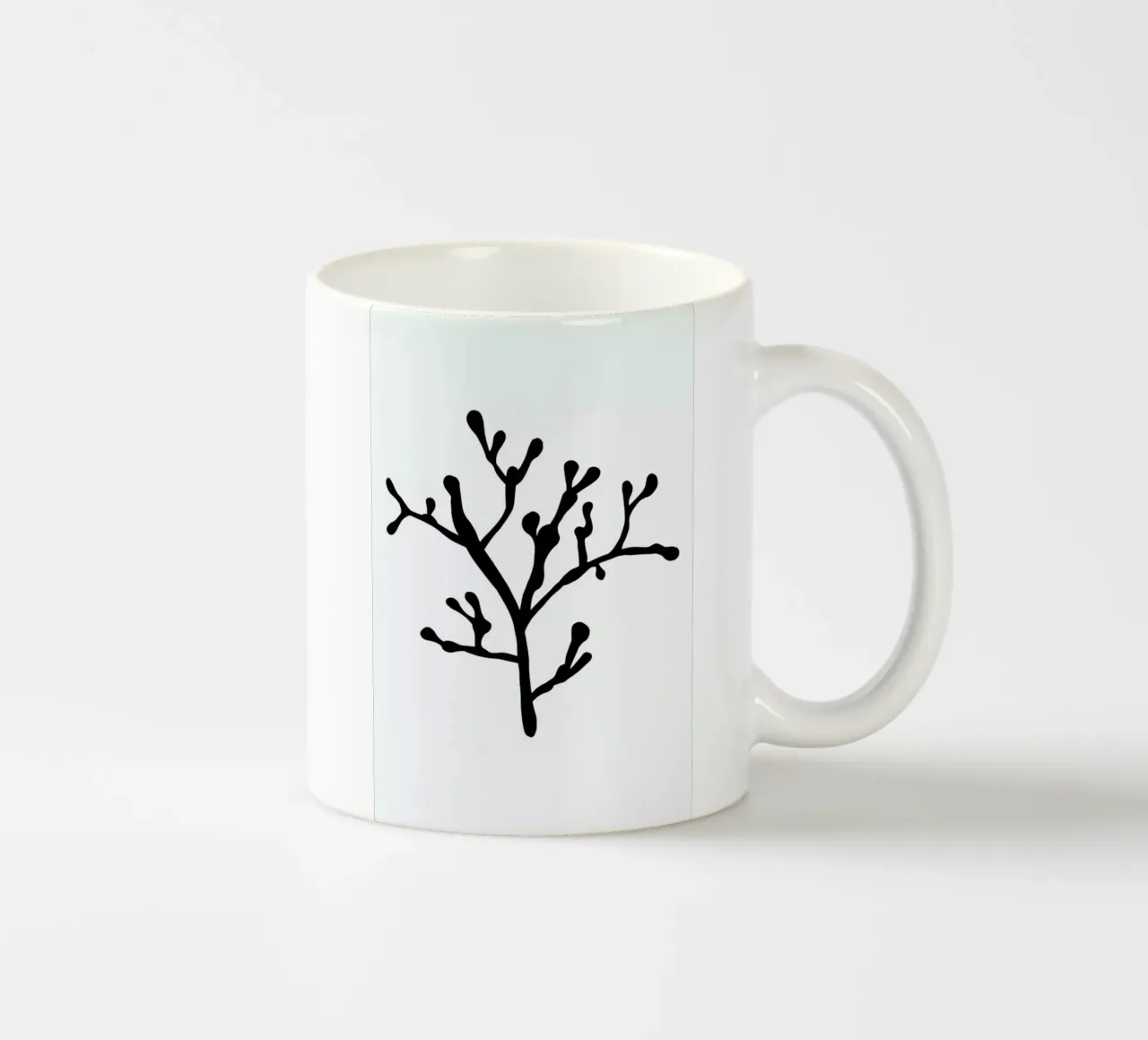 Filigrankoralle Keramik Tasse von Studio Karamelo
