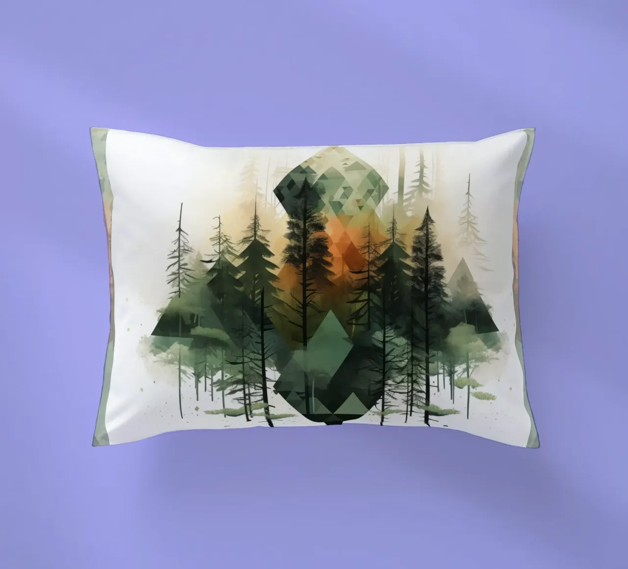 Green emerge 5 - icon cuscino da The Quiet Senju