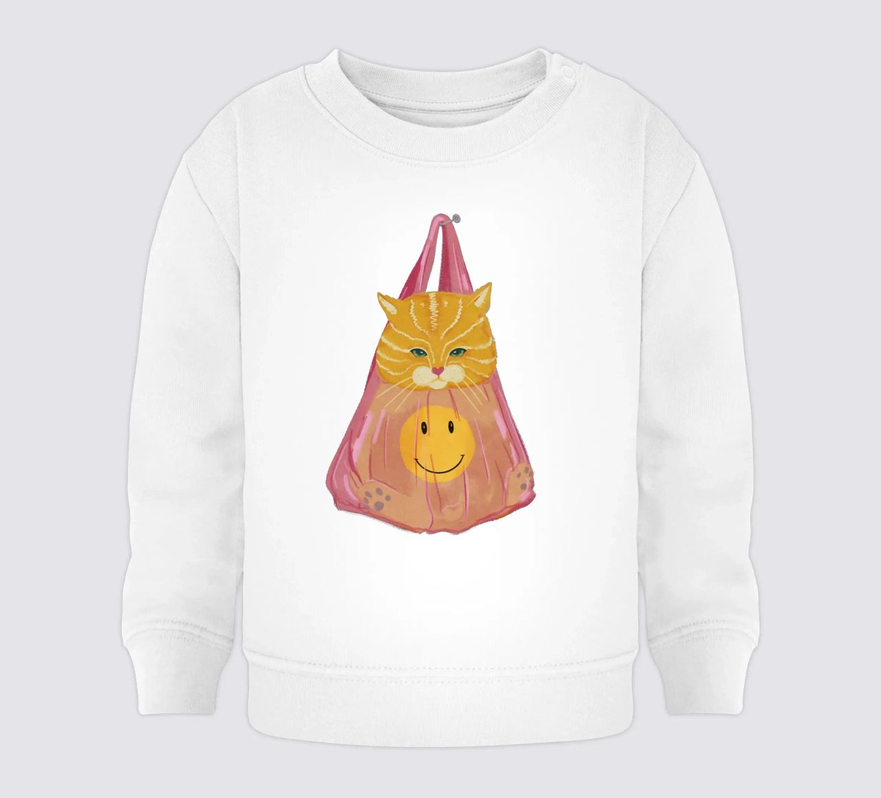 Gatto in borsa felpa neonato da Illustration Raissa Oltmanns