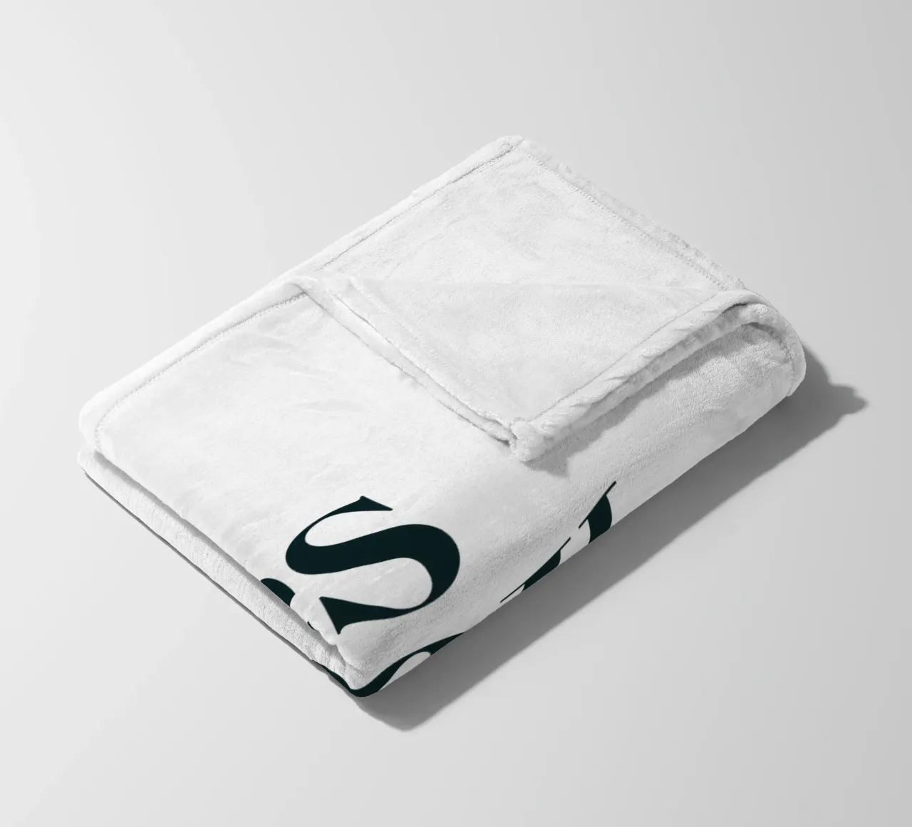 Yes You Can Simple Modern Minimalist Typography Fleecedecke von YV TYPOGRAPHY
