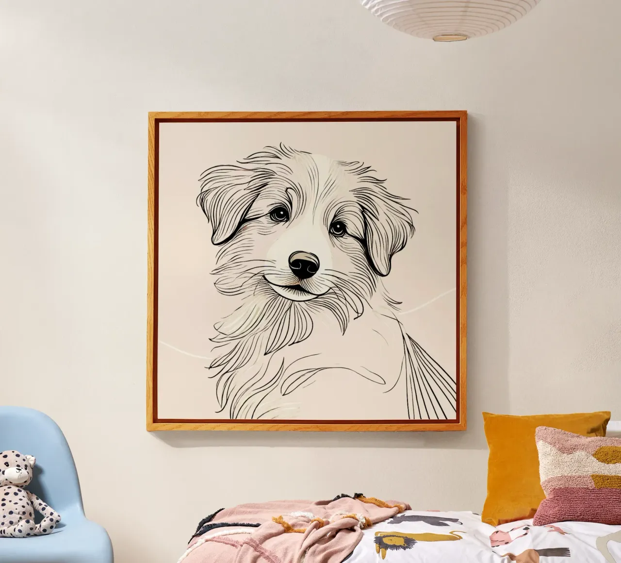 Australian Shepherd acrylic glass by Museaux Adorables