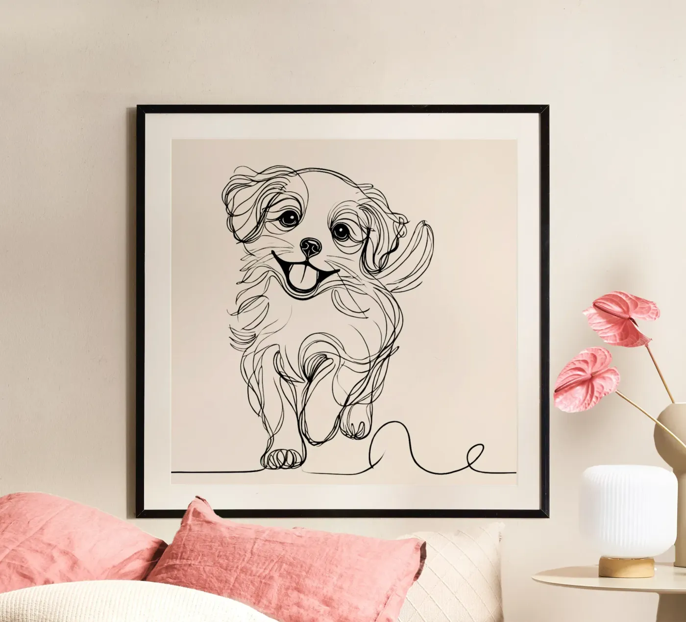 Chiot rieur poster da Museaux Adorables