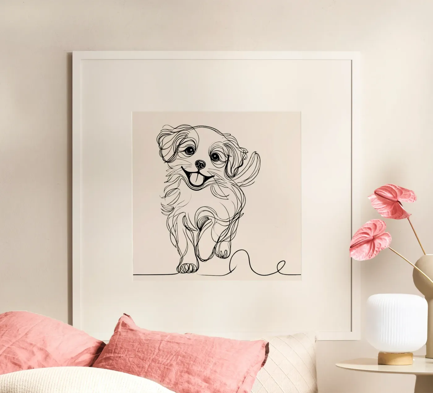 Chiot rieur poster da Museaux Adorables