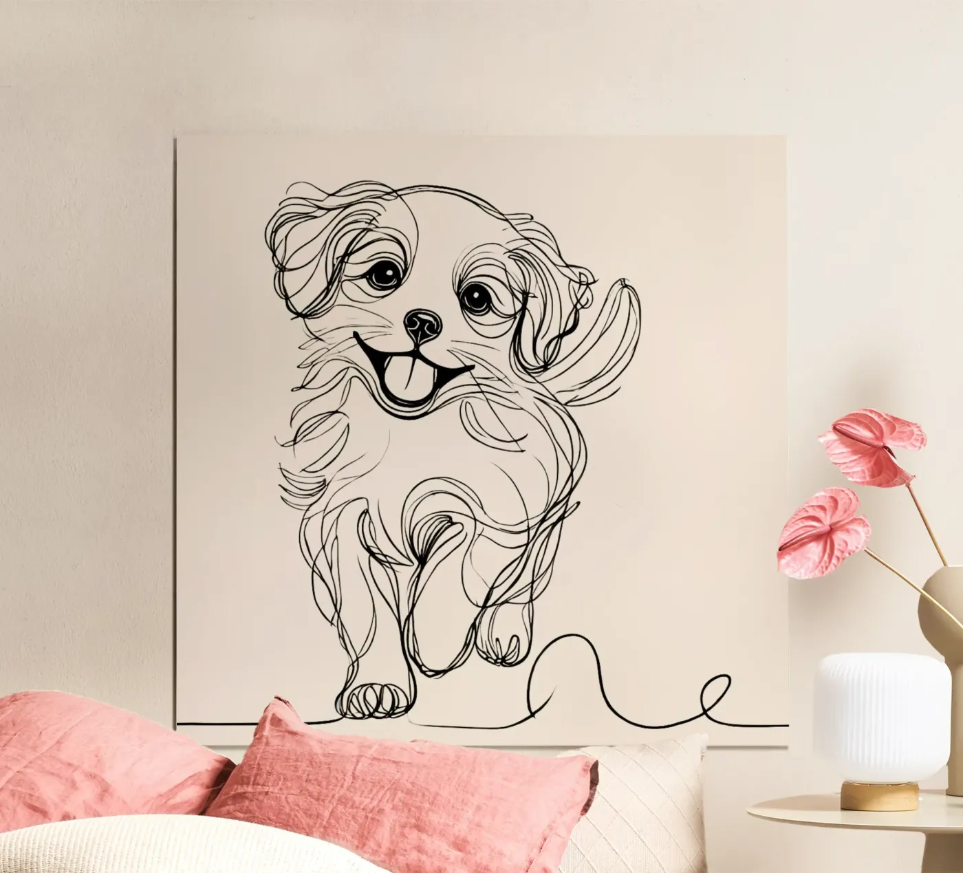 Chiot rieur poster da Museaux Adorables