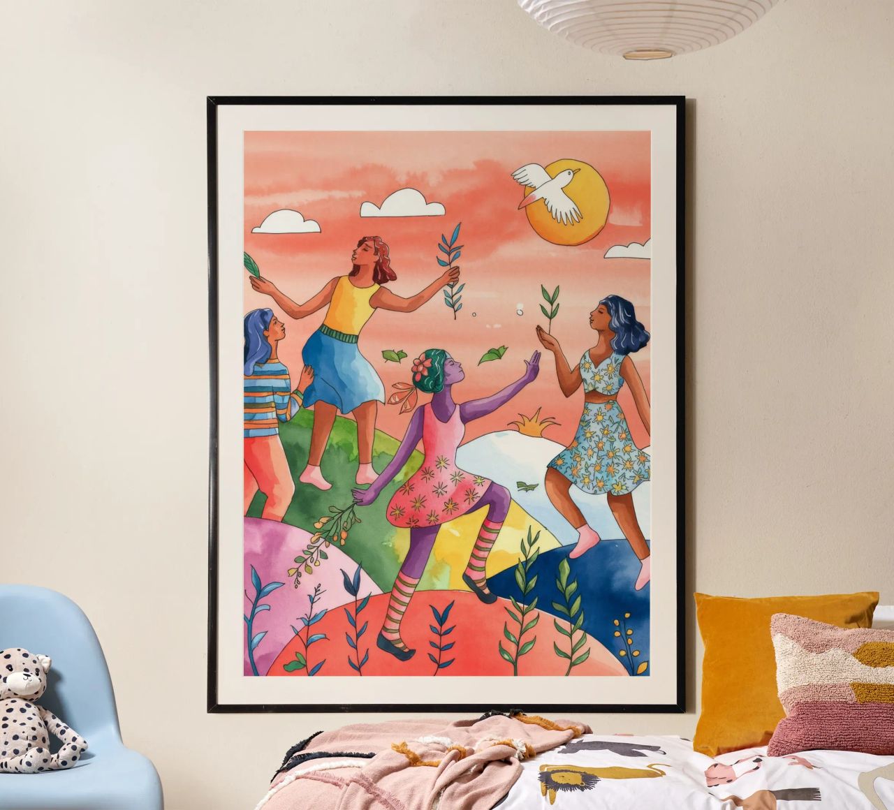 Armonía en las colinas poster de Artie Shifa