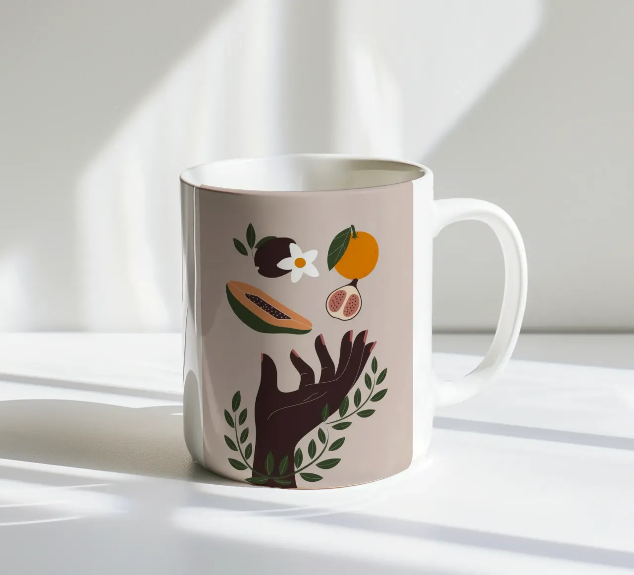Mano di Bounty tazza in ceramica da Artie Shifa