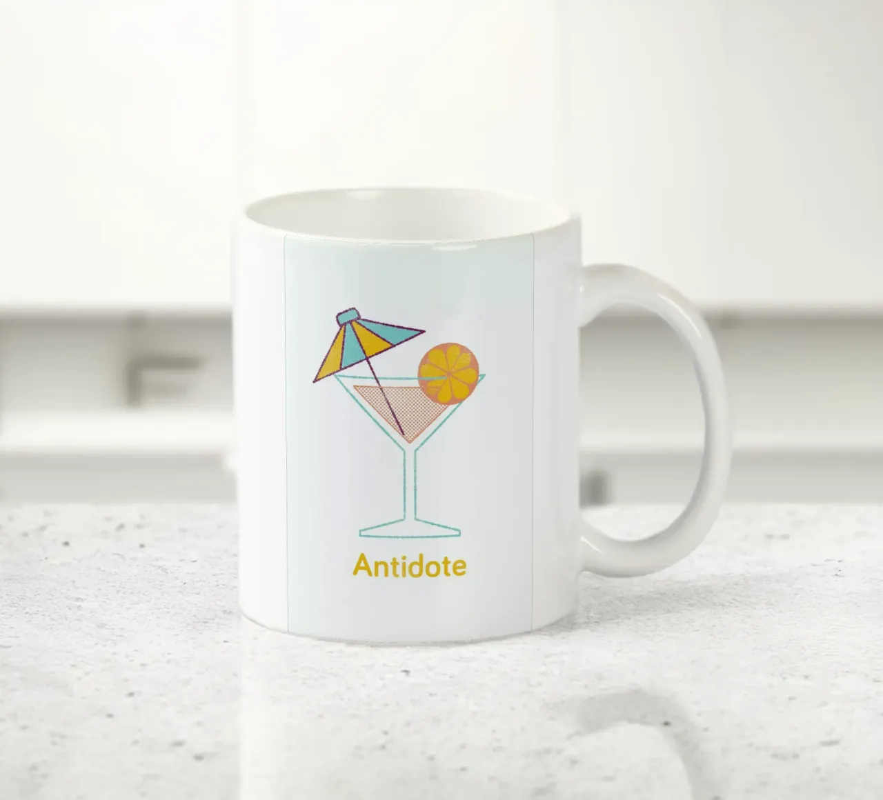 Antidote tazza in ceramica da Chris Wharton