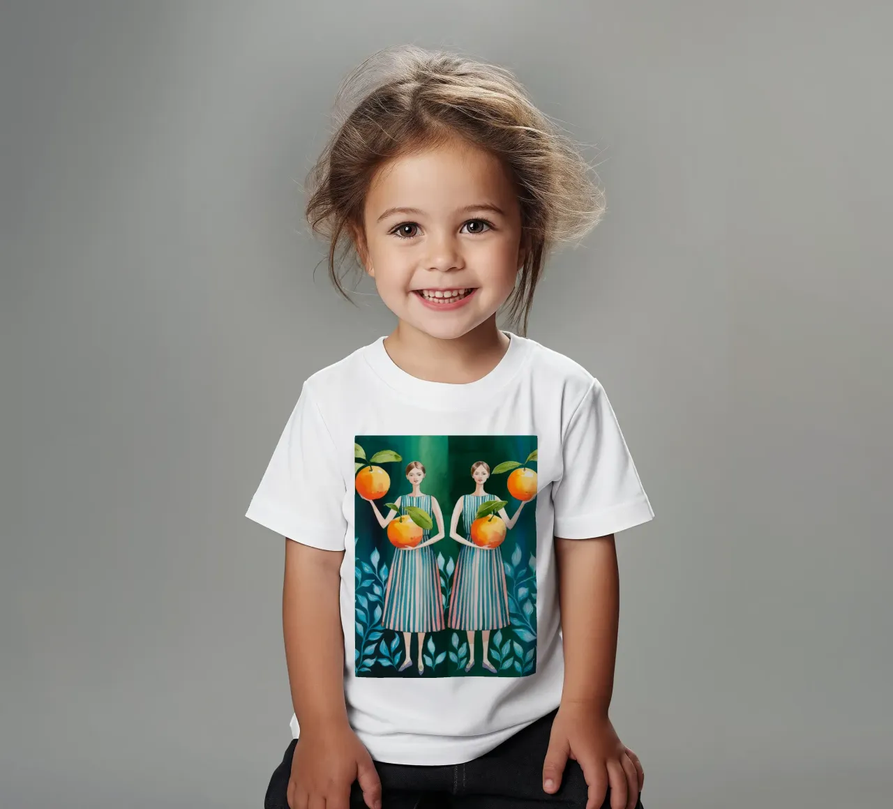 Récolte jumelle t-shirt enfant de Artie Shifa