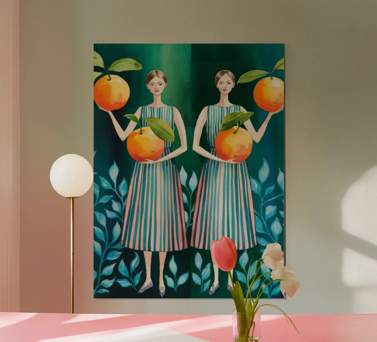Zwillingsernte Poster von Artie Shifa