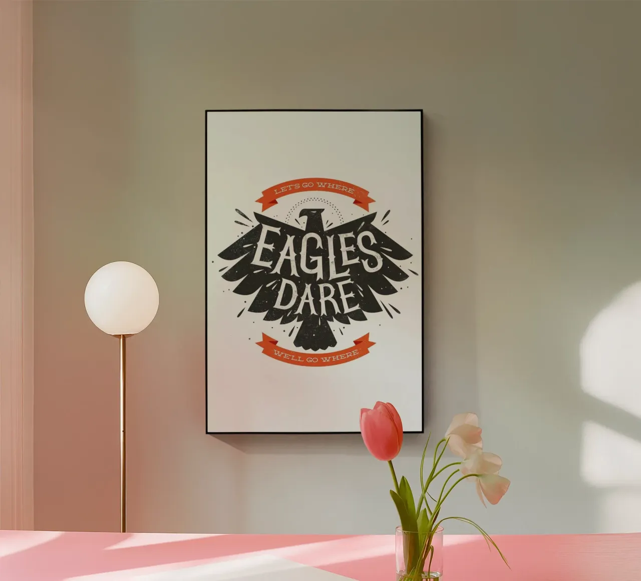 Eagles plexiglass da Chris Wharton