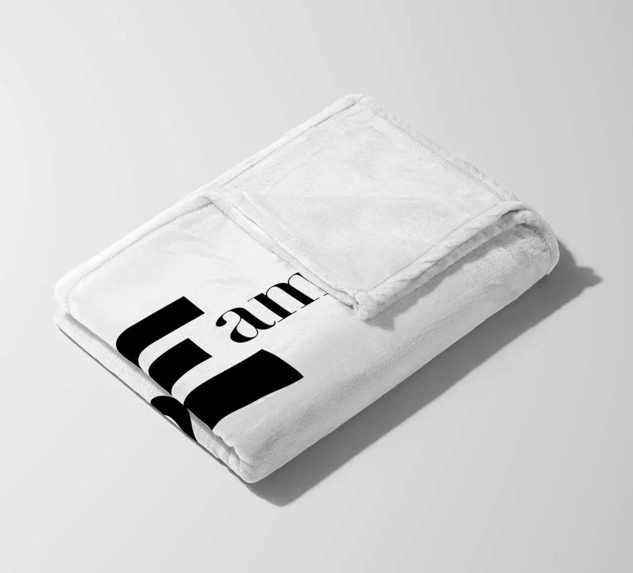 Te Amo Con Locura Semplice tipografia moderna e minimalista coperta in pile da YV TYPOGRAPHY