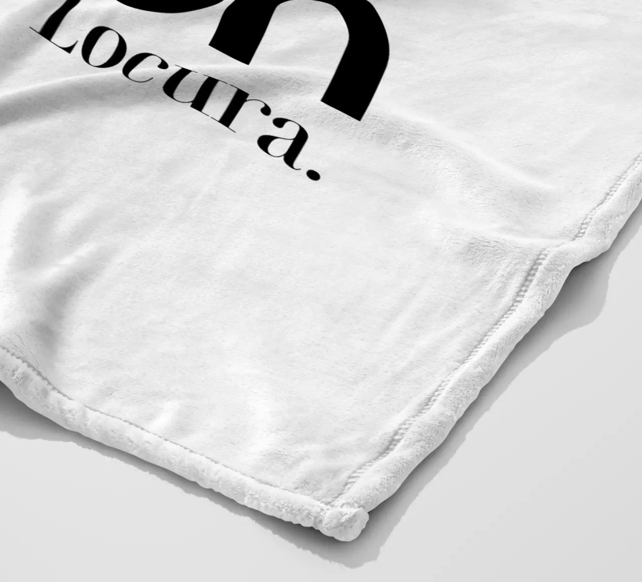 Te Amo Con Locura Semplice tipografia moderna e minimalista coperta in pile da YV TYPOGRAPHY
