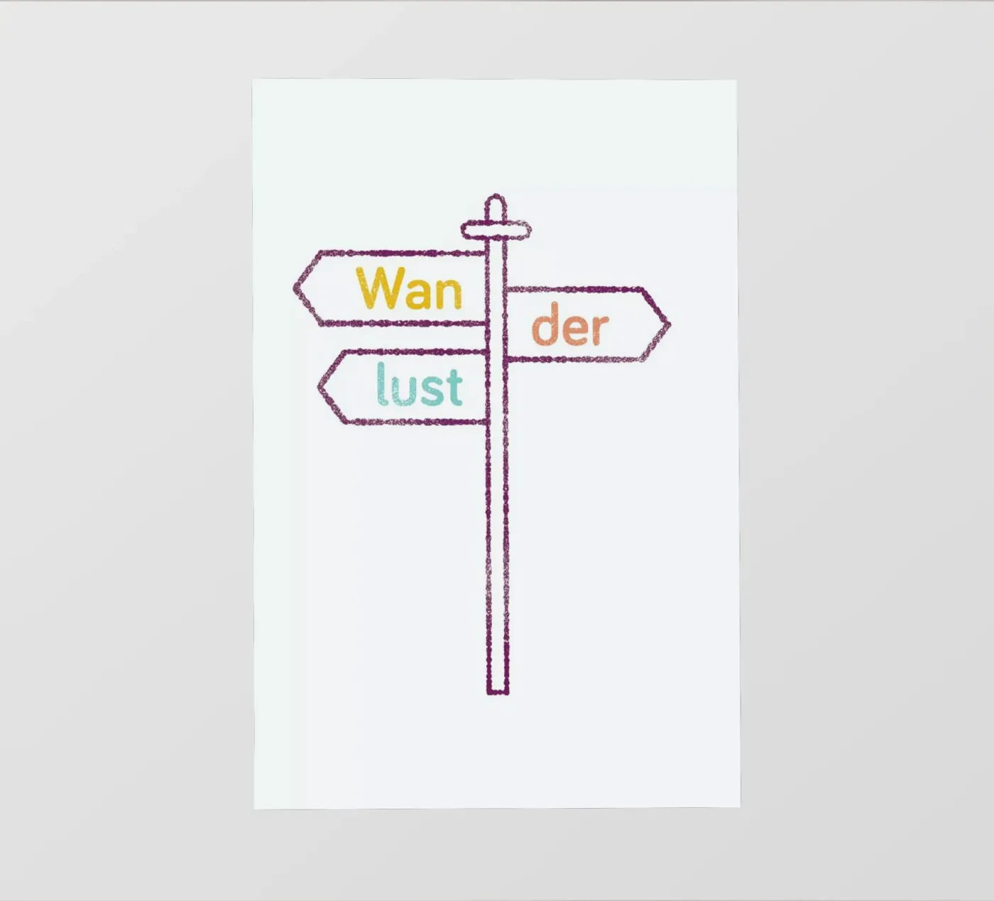 Wanderlust Colored pellicola backlit da Chris Wharton