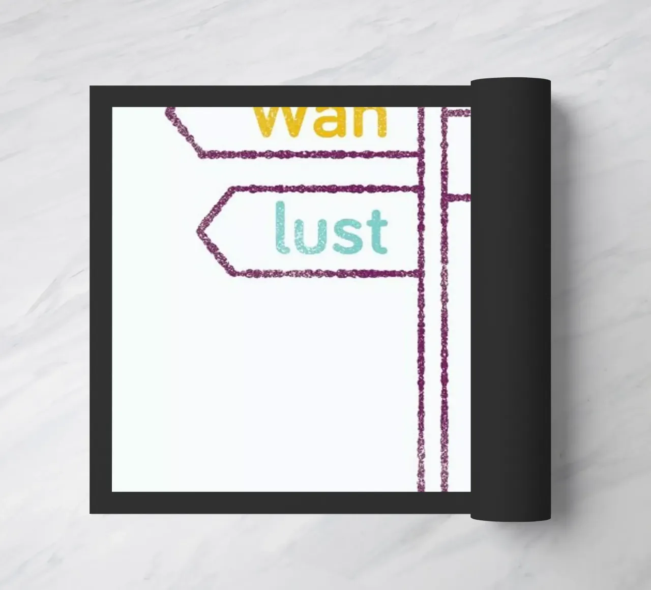 Wanderlust Colored zerbino da Chris Wharton