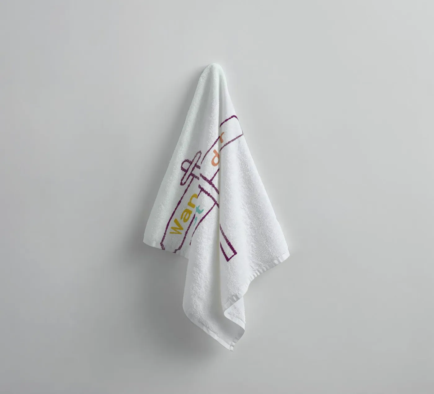 Wanderlust Colored towel by Chris Wharton