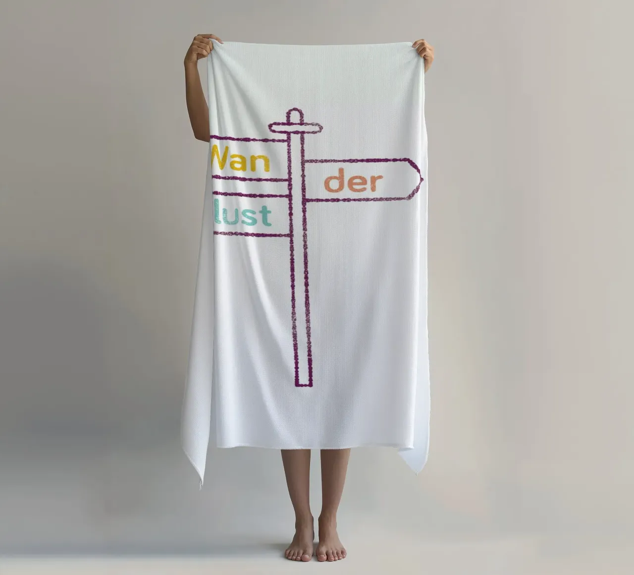 Wanderlust Colored telo mare da Chris Wharton