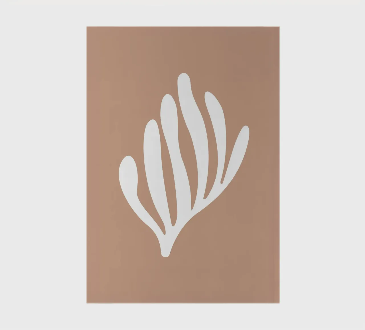 Abstract Coral Reef (Brown tone) notebook by Paigaam Studio