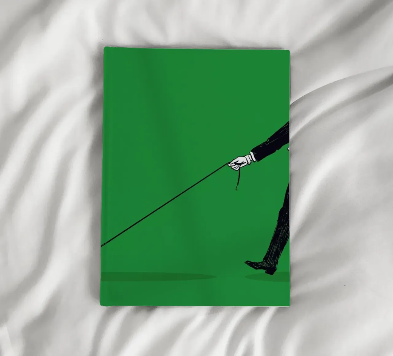 Walking The Cactus notebook by Rob Art | Illustration