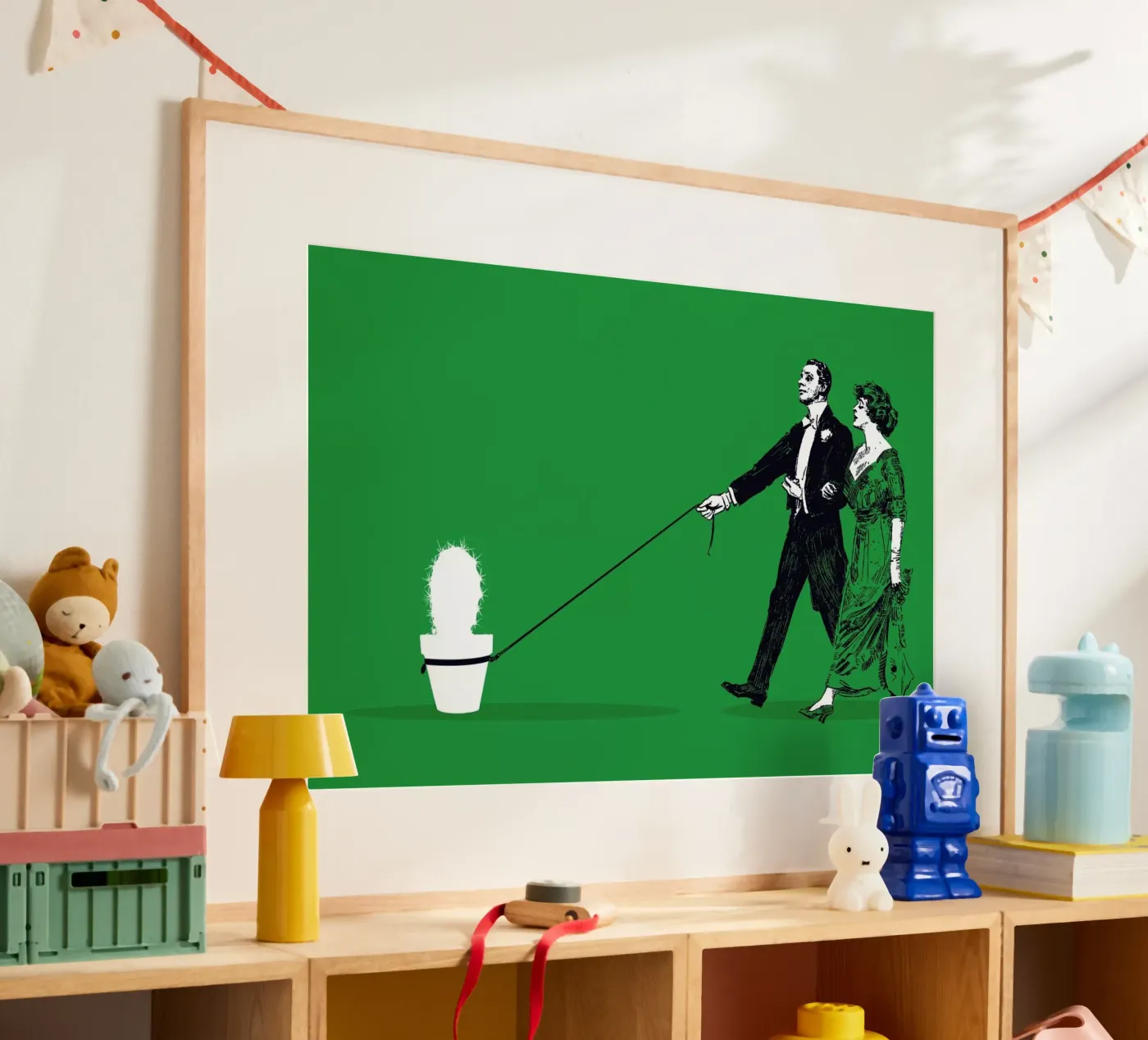 Walking The Cactus poster da Rob Art | Illustration