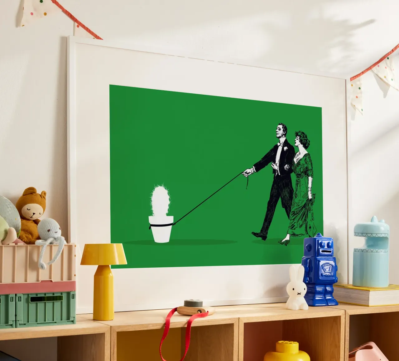 Walking The Cactus poster da Rob Art | Illustration