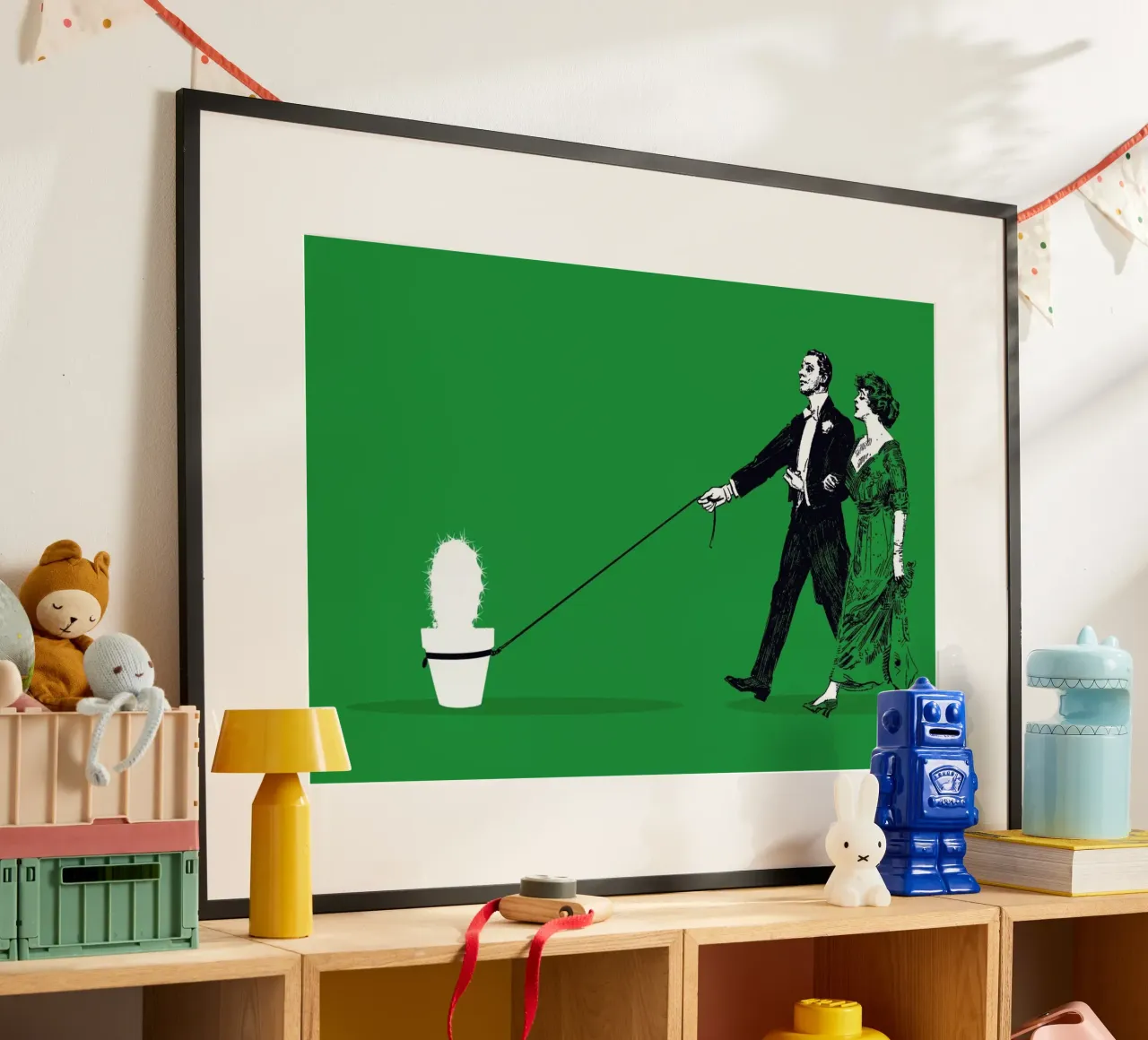 Walking The Cactus poster da Rob Art | Illustration