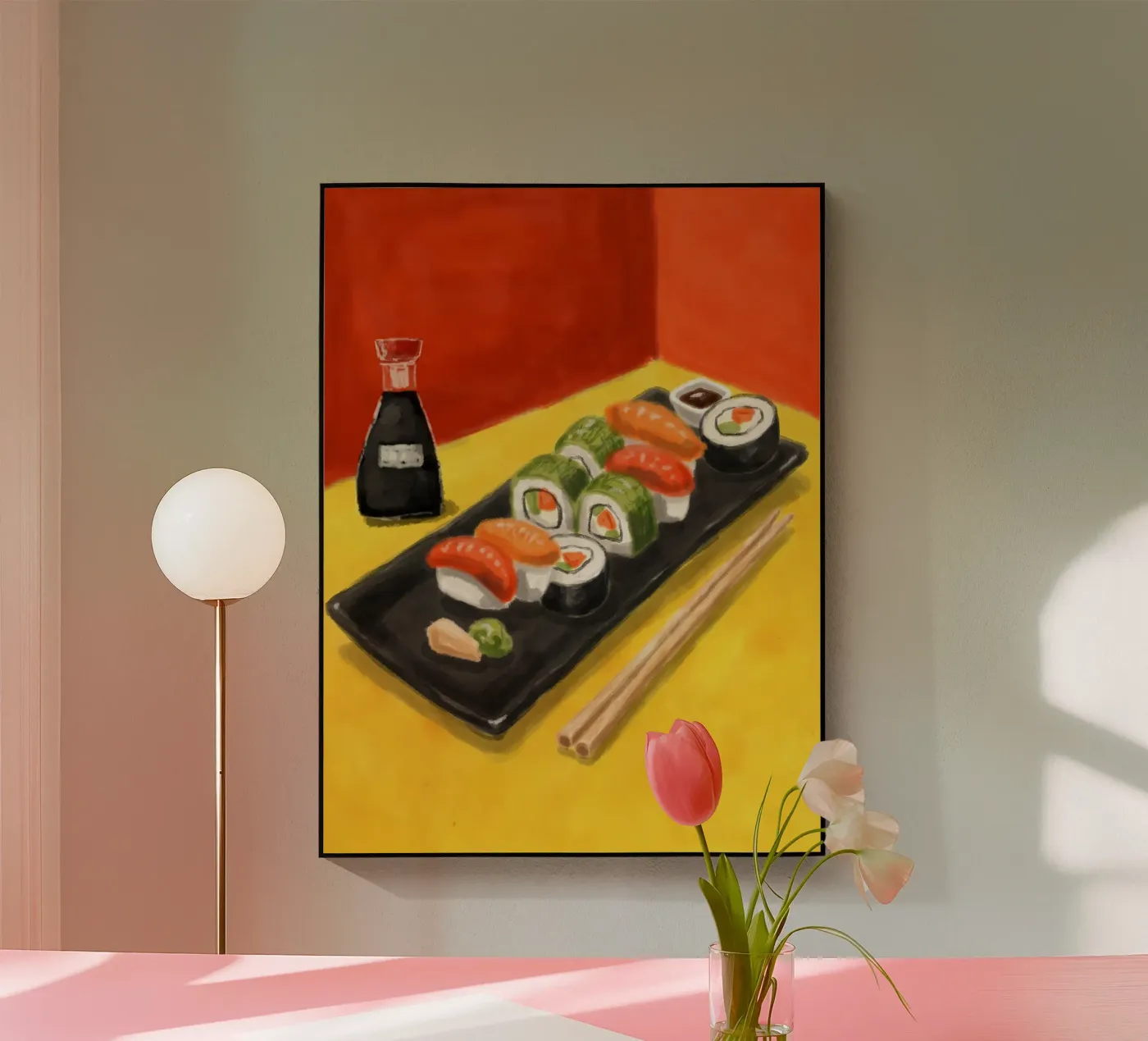 Sushi Restaurant plexiglass da Indigo Rain