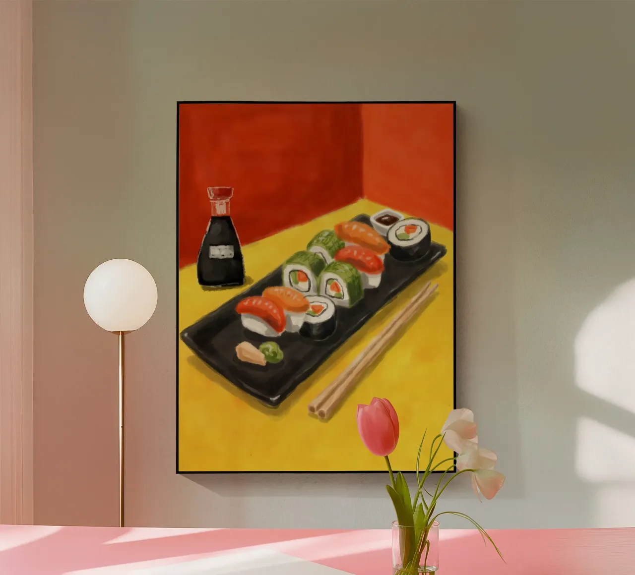 Sushi Restaurant plexiglass da Indigo Rain